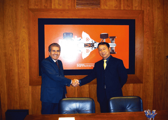 QJMOTOR and Benelli milestone from 2005.