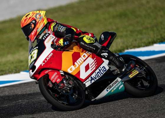 QJMOTOR Moto3 entry milestone from 2022.